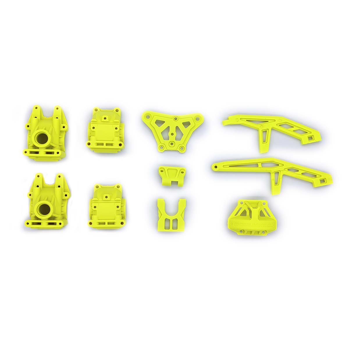 10807 GEAR BOX CASE SET&CHASSIS BRACE SET