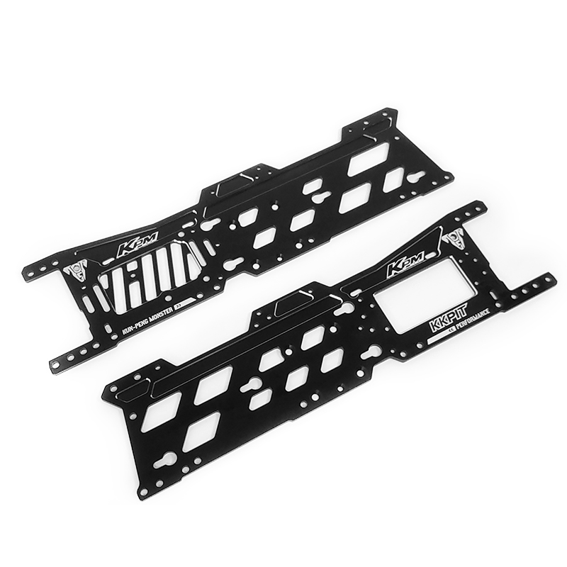 32077 CNC Alu 7075-T6 Chassis set L&R