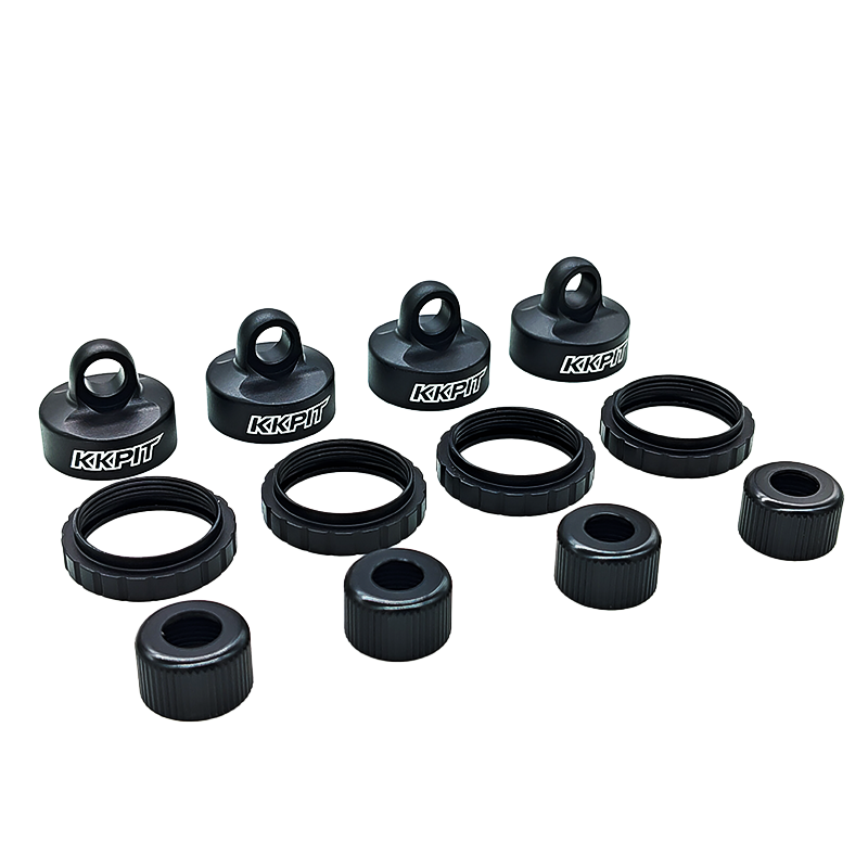 10024K Alu 6061-T6 CNC Shock Cap 1 Set